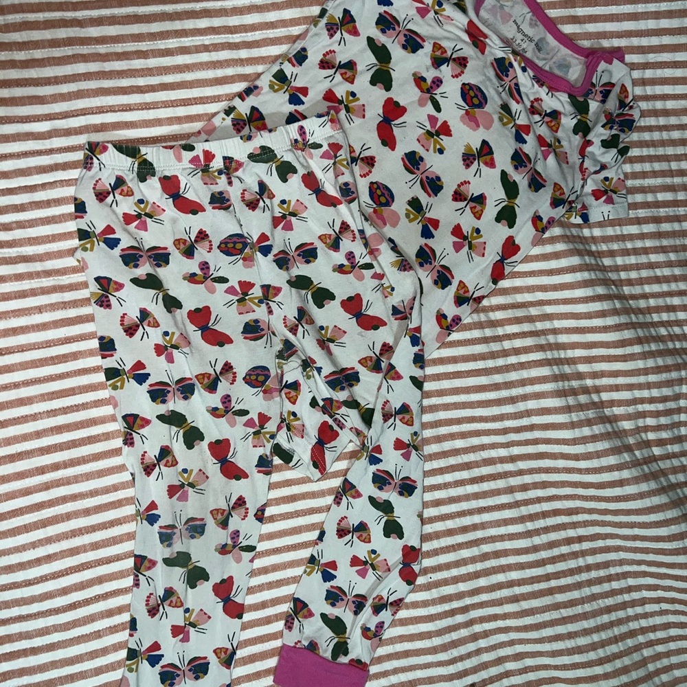 Colorful Butterfly Kids Pajamas